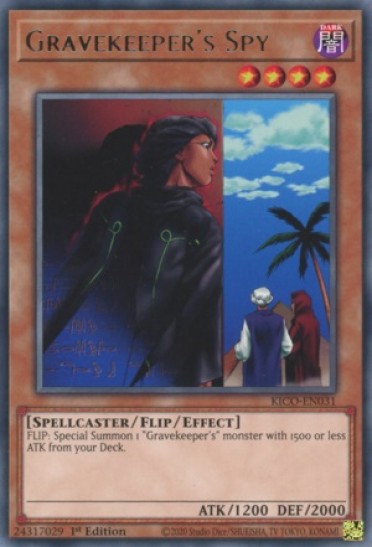 Gravekeeper's Spy (KICO-EN031) - 1st Edition