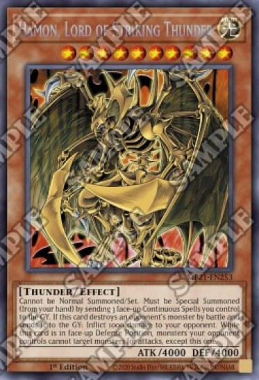 Hamon, Lord of Striking Thunder (MP21-EN253) - 1st Edition