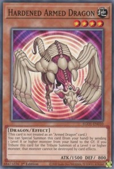 Hardened Armed Dragon (EGO1-EN010) - 1st Edition