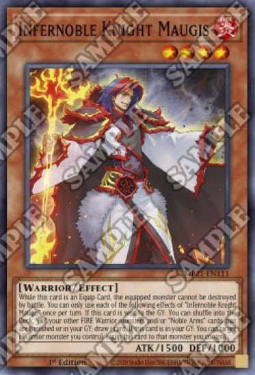 Infernoble Knight Maugis (MP21-EN111) - 1st Edition