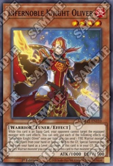 Infernoble Knight Oliver (MP21-EN110) - 1st Edition