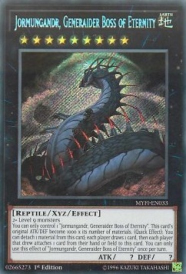 Jormungandr, Generaider Boss of Eternity (MYFI-EN033) - 1st Edition