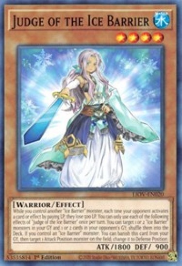 Judge of the Ice Barrier (LIOV-EN020) - 1st Edition