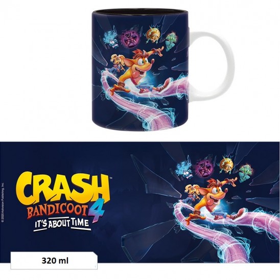 Κούπα Crash Bandicoot It's About Time (320ml)