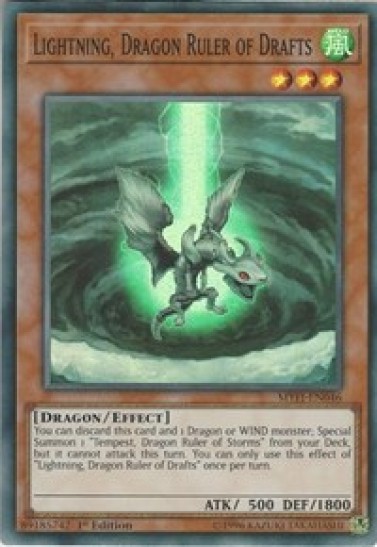 Lightning, Dragon Ruler of Drafts (MYFI-EN046) - 1st Edition