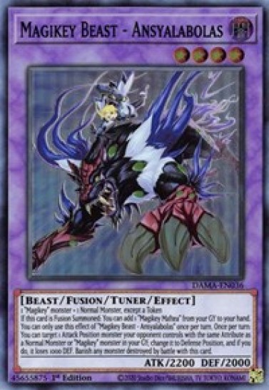 Magikey Beast - Ansyalabolas (DAMA-EN036) - 1st Edition