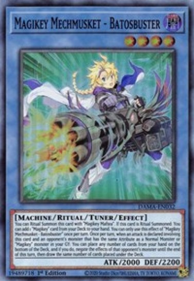 Magikey Mechmusket - Batosbuster (DAMA-EN032) - 1st Edition