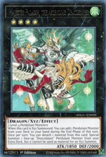 Majester Paladin, the Ascending Dracoslayer (ANGU-EN050) - 1st Edition