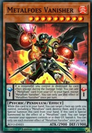 Metalfoes Vanisher (BLVO-EN021) - 1st Edition