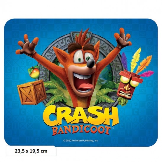 Mousepad Crash Bandicoot (Flexible)