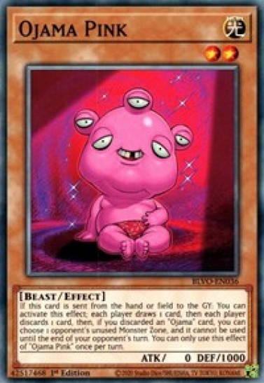 Ojama Pink (BLVO-EN036) - 1st Edition