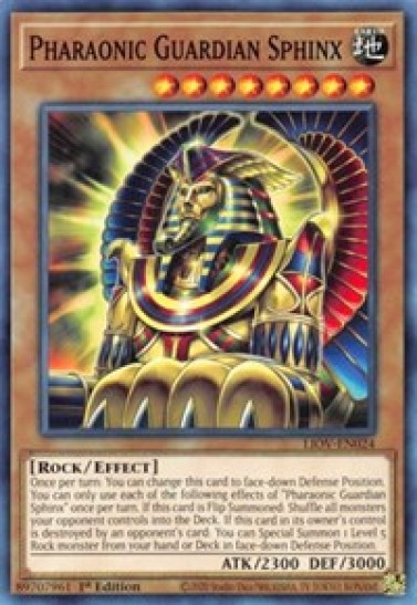 Pharaonic Guardian Sphinx (LIOV-EN024) - 1st Edition