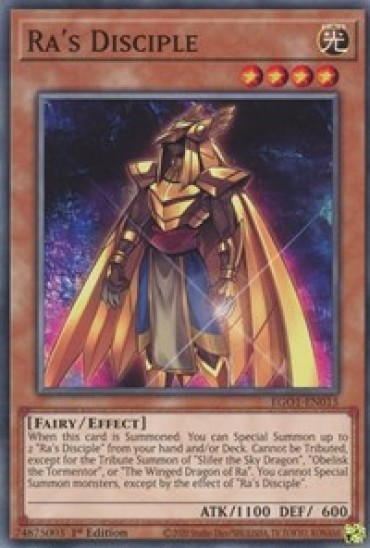 Ra's Disciple (EGO1-EN015) - 1st Edition