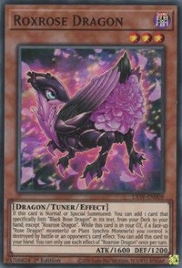 Roxrose Dragon (LIOV-EN009) - 1st Edition