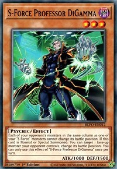 S-Force Professor DiGamma (BLVO-EN012) - 1st Edition