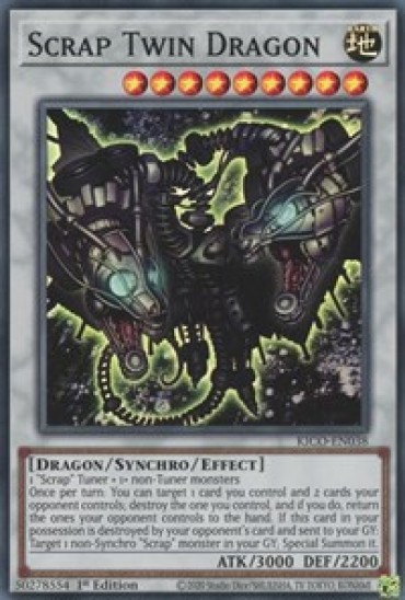 Scrap Twin Dragon (KICO-EN038) - 1st Edition