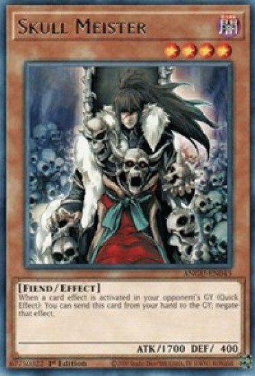 Skull Meister (ANGU-EN043) - 1st Edition