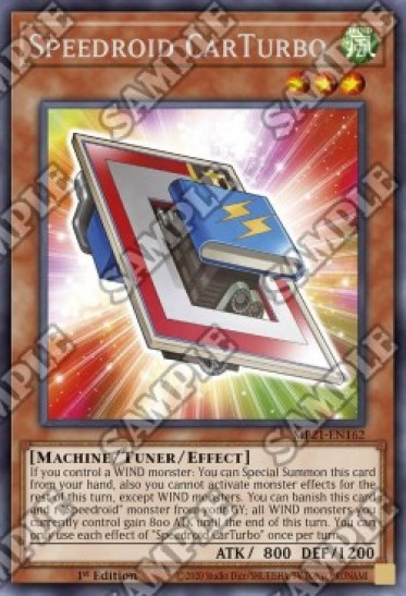 Speedroid CarTurbo (MP21-EN162) - 1st Edition