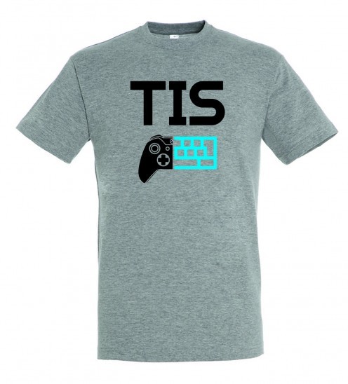 T-shirt TIS (Γκρι)