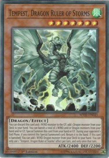 Tempest, Dragon Ruler of Storms (MYFI-EN045) - 1st Edition