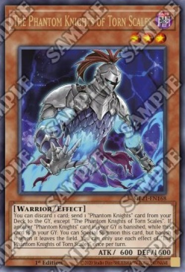 The Phantom Knights of Torn Scales (MP21-EN168) - 1st Edition