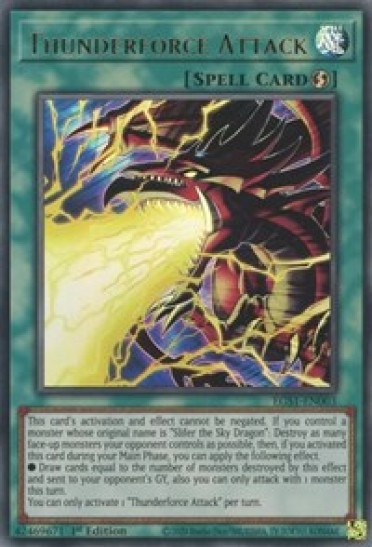 Thunderforce Attack (EGS1-EN003) - 1st Edition