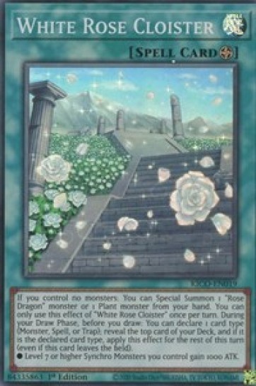 White Rose Cloister (KICO-EN019) - 1st Edition