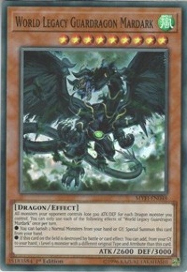 World Legacy Guardragon Mardark (MYFI-EN048) - 1st Edition