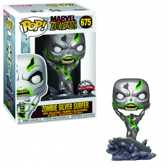 Marvel Silver Surfer (Special Edition Funko POP) #675