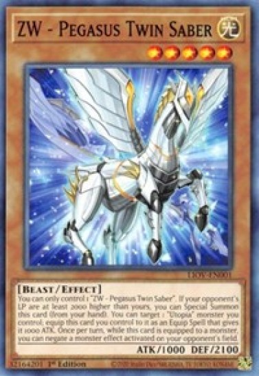 ZW - Pegasus Twin Saber (LIOV-EN001) - 1st Edition