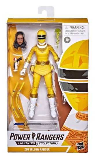Action Figure Zeo Yellow Ranger (PR: Lightning Collection)