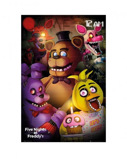 Αφίσα Five Nights at Freddy's Group (91x61)