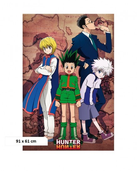 Αφίσα Hunter x Hunter Heroes (91x61)