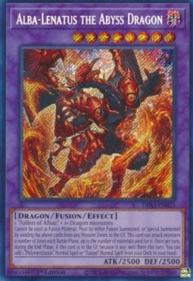 Alba-Lenatus the Abyss Dragon (DIFO-EN035) - 1st Edition