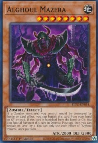 Alghoul Mazera (DIFO-EN014) - 1st Edition