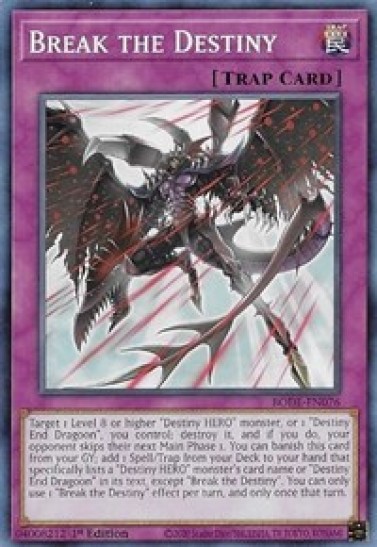 Break the Destiny (BODE-EN076) - 1st Edition