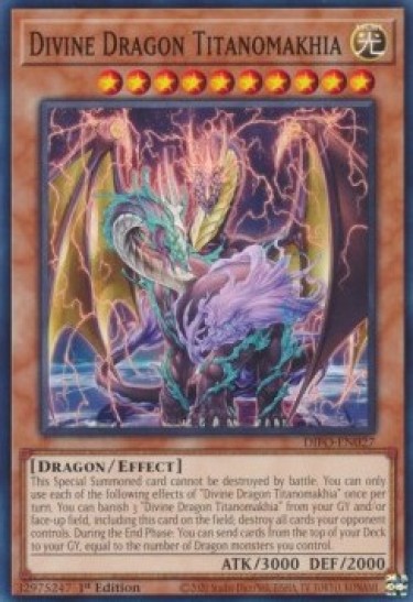 Divine Dragon Titanomakhia (DIFO-EN027) - 1st Edition