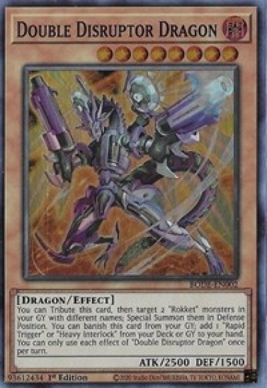 Double Disruptor Dragon (BODE-EN002) - 1st Edition