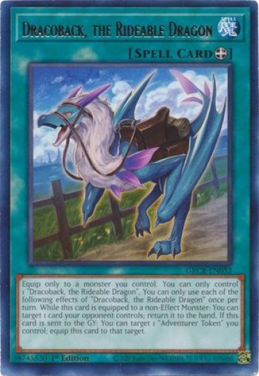 Dracoback, the Rideable Dragon (GRCR-EN032) - 1st Edition