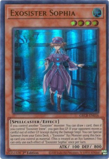 Exosister Sophia (GRCR-EN016) - 1st Edition