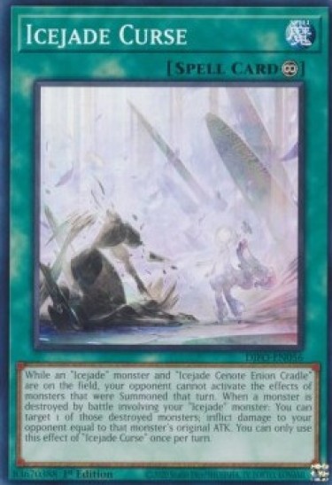 Icejade Curse (DIFO-EN056) - 1st Edition