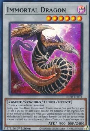 Immortal Dragon (DIFO-EN041) - 1st Edition