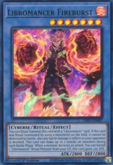 Libromancer Fireburst (DIFO-EN087) - 1st Edition