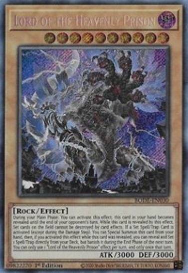 Lord of the Heavenly Prison (BODE-EN030) - 1st Edition