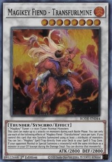 Magikey Fiend - Transfurlmine (BODE-EN044) - 1st Edition