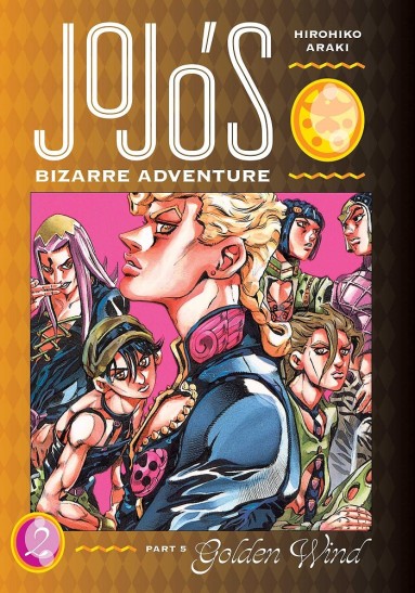 Manga JoJo's Bizarre Adventure Τόμος 2 (Part 5-English)