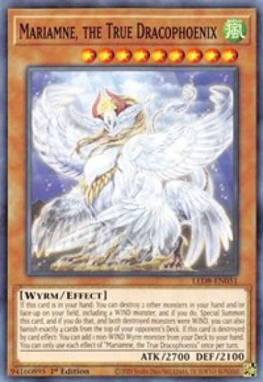 Mariamne, the True Dracophoenix (LED8-EN051) - 1st Edition