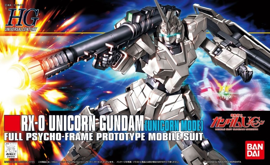 Model Kit RX-0 Unicorn (Unicorn Mode) (1/144 HGUC GUNDAM)