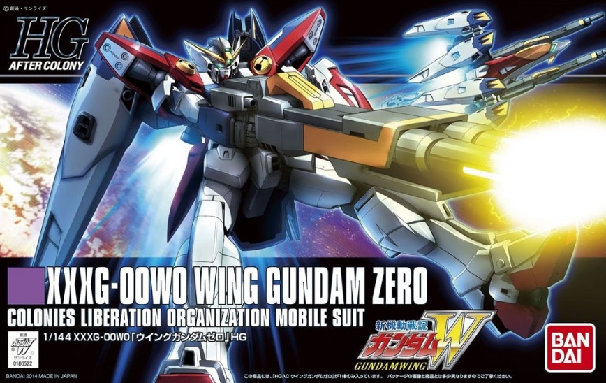 Model Kit XXXG-00W0 Wing Gundam Zero (1/144 HGAC GUNDAM)