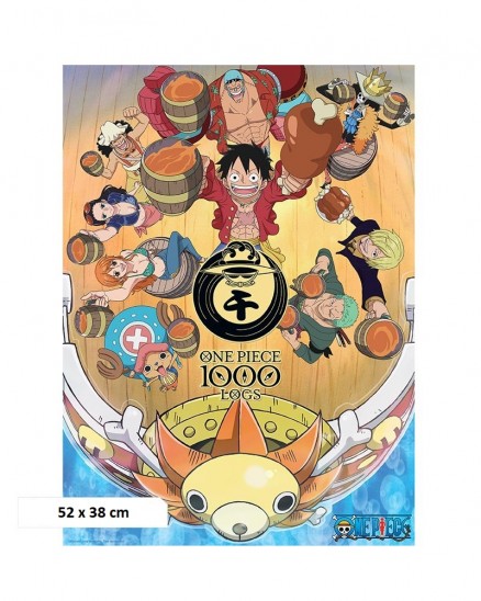Αφίσα One Piece 1000 Logs (52x38)